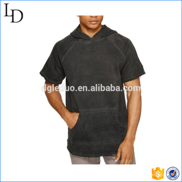 washed design tank top manufacturer fashion tank top with hood